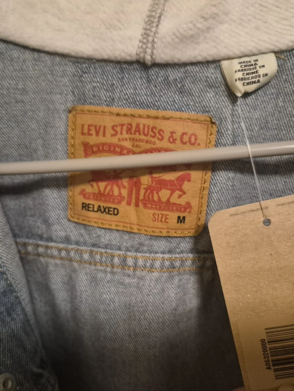 Men's Levi's Hybrid Hoodie Trucker Jacket